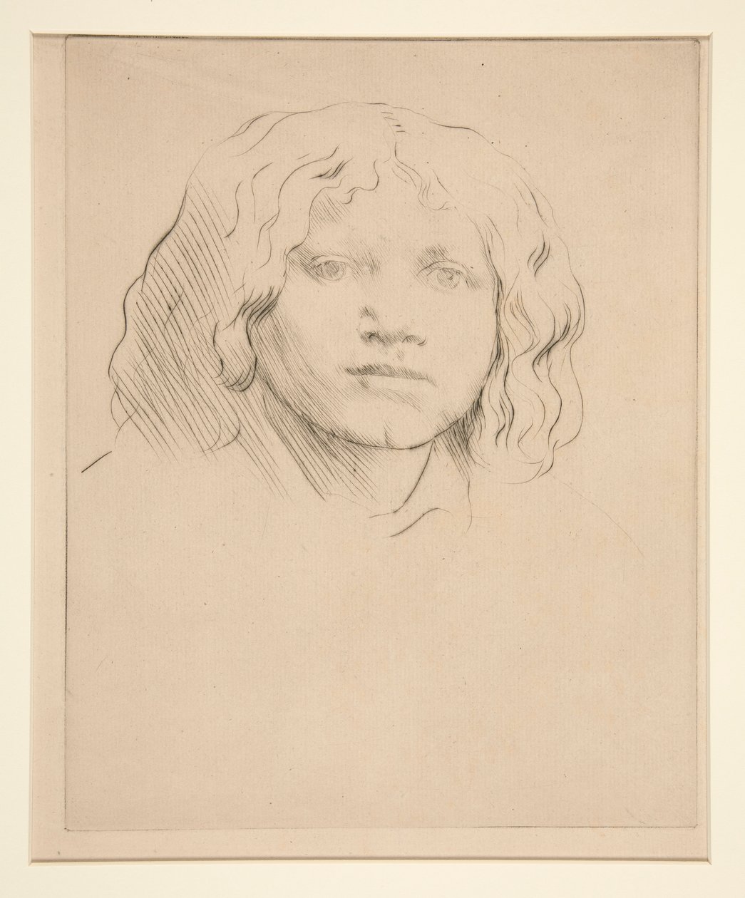 Head of by Alphonse Legros
