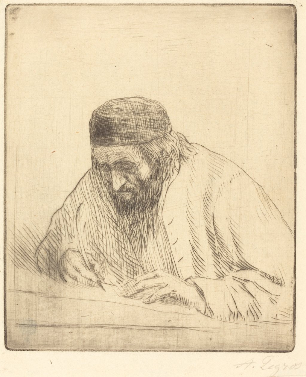 Writer by Alphonse Legros