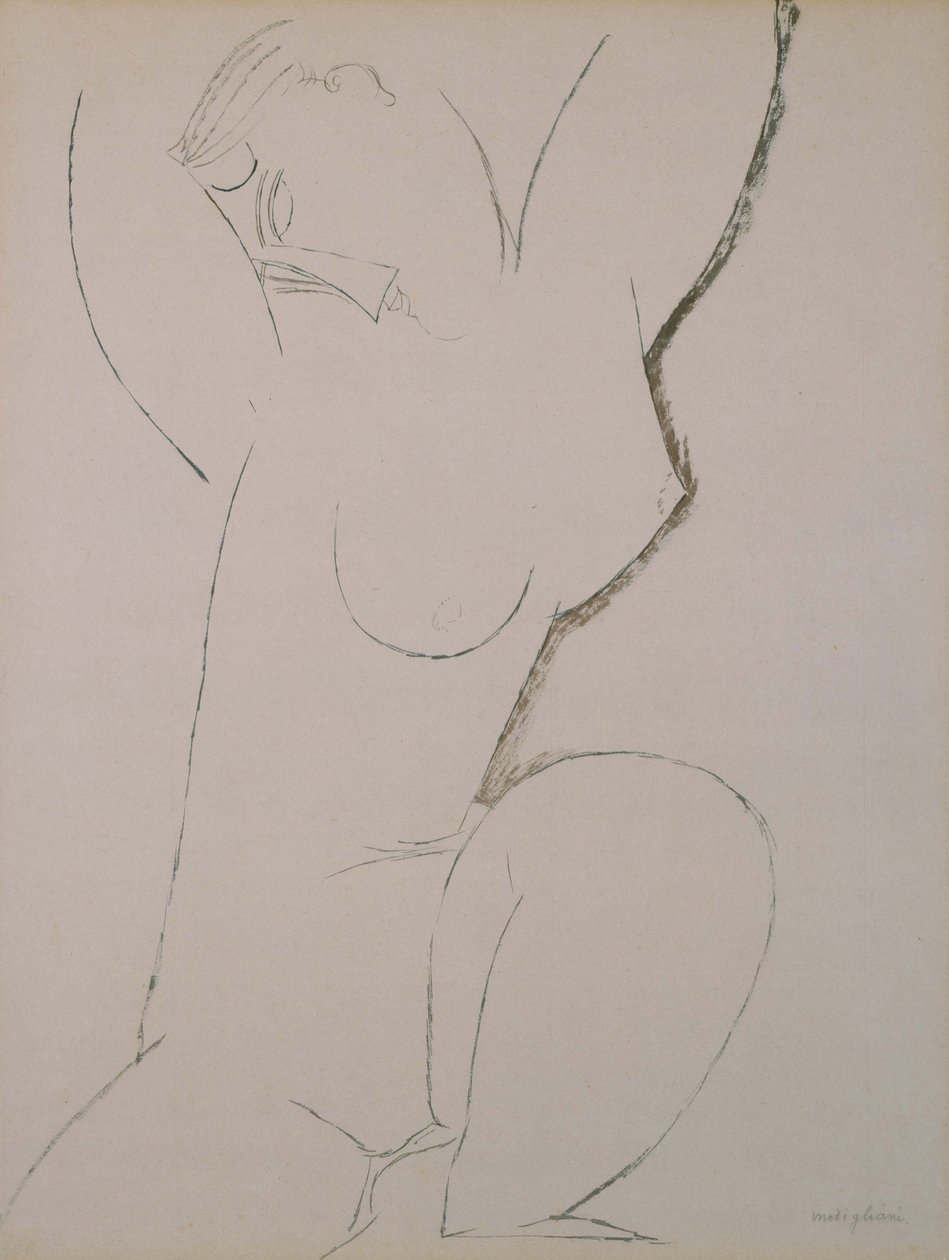 Caryatid by Amedeo Modigliani