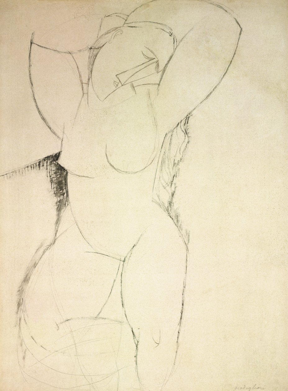 Caryatid by Amedeo Modigliani