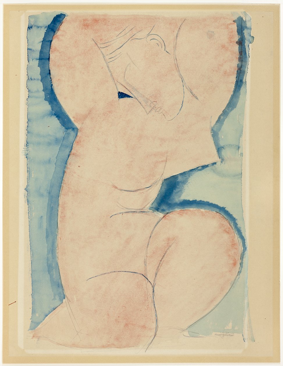 Caryatid by Amedeo Modigliani