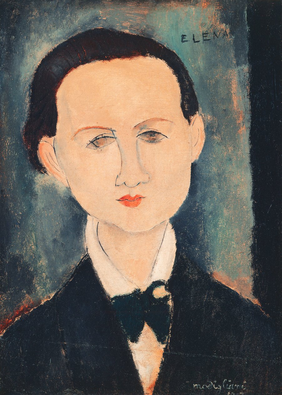 Elena Povolozky by Amedeo Modigliani
