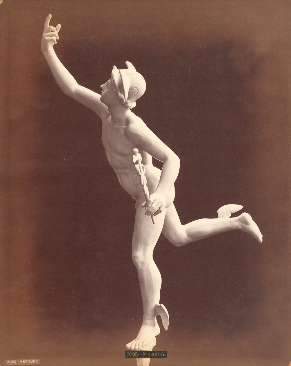 Statue of the Roman God Mercury by American Photographer