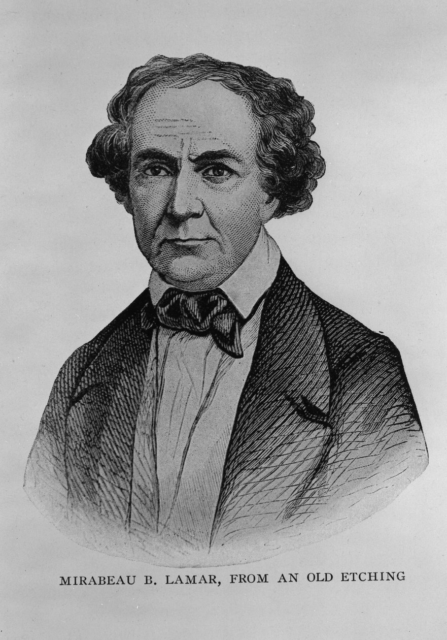 Mirabeau B. Lamar by American School