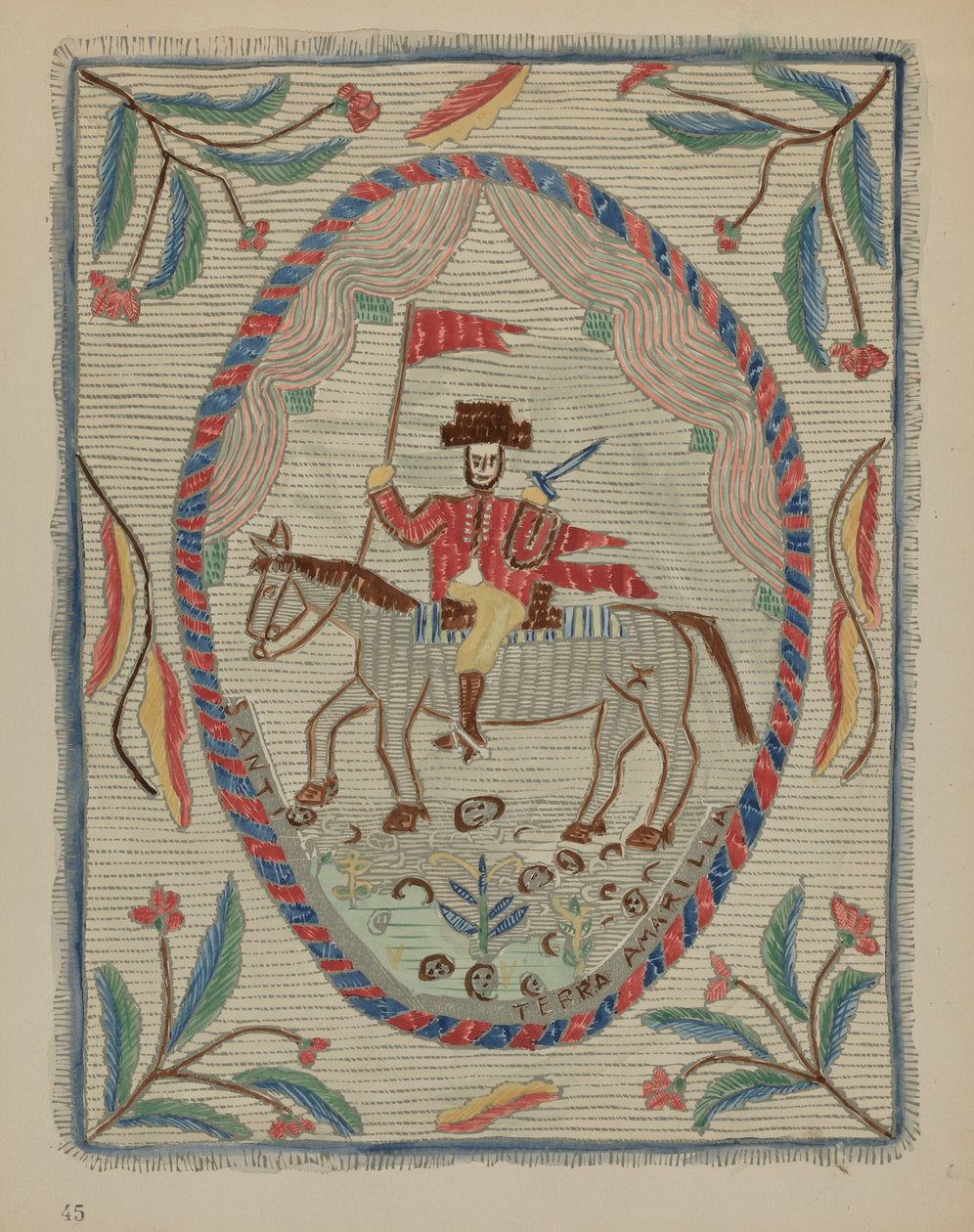 Bedspread by American 20th Century