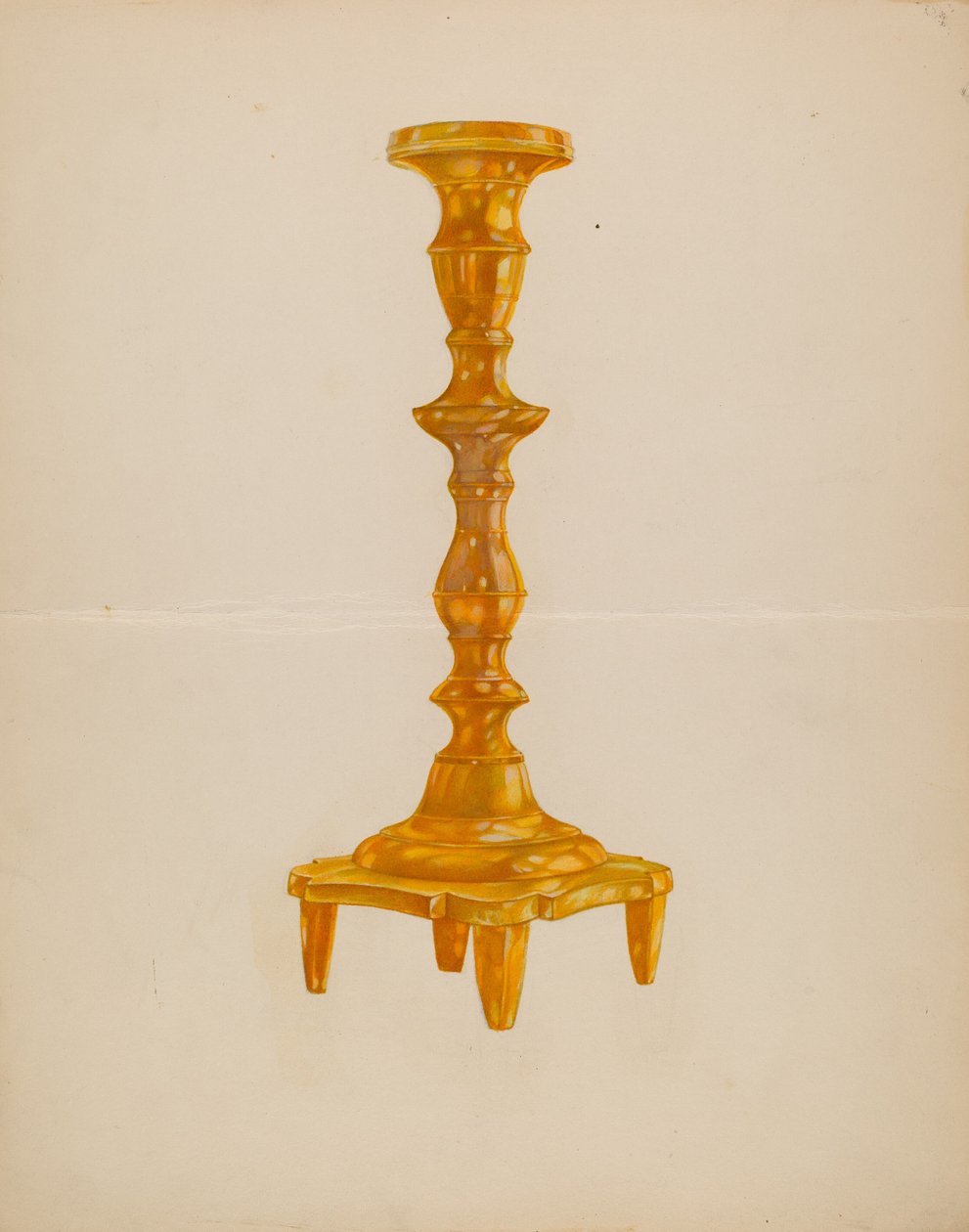 Candlestick by American 20th Century
