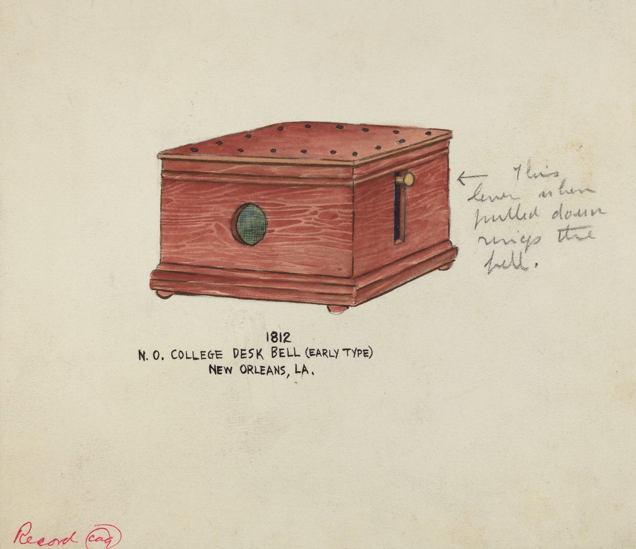 Desk Bell by American 20th Century