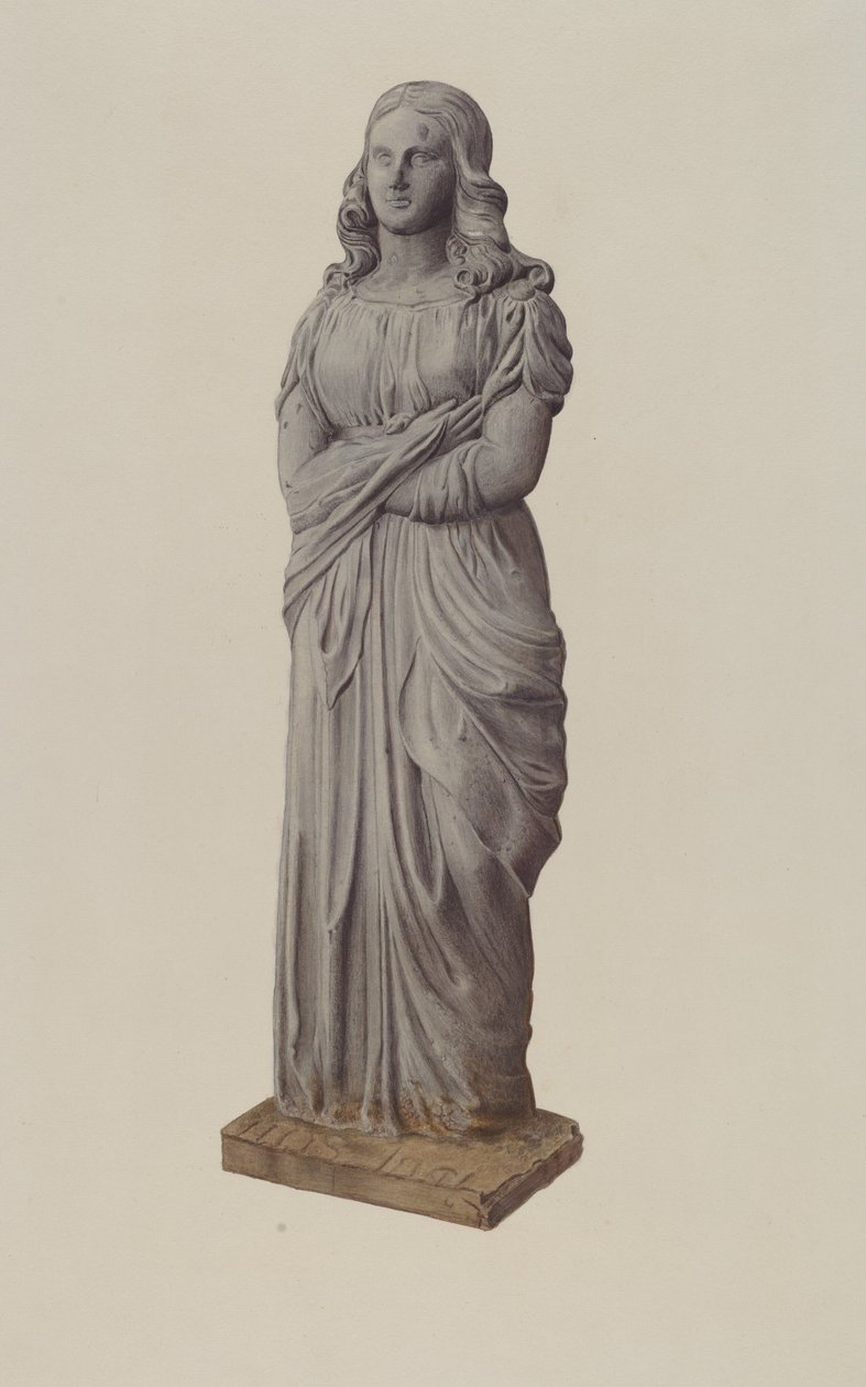 Garden Figure by American 20th Century