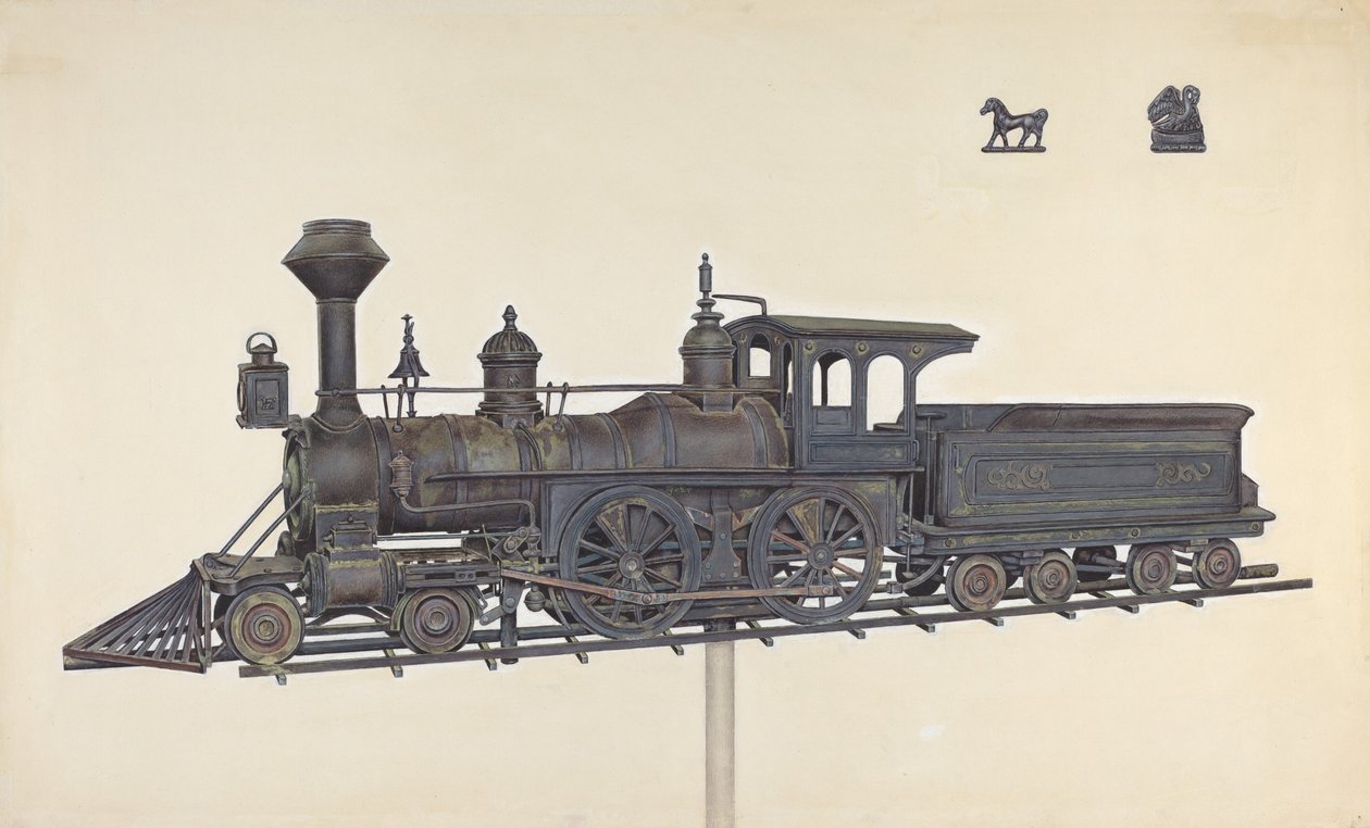 Locomotive by American 20th Century