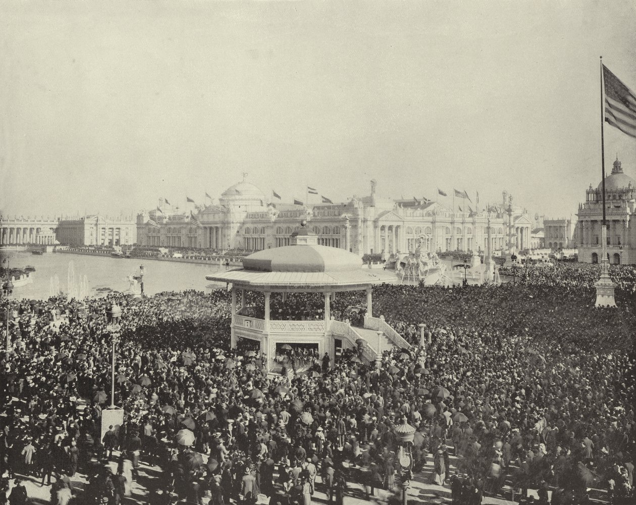 Grand Plaza on Chicago Day by American Photographer