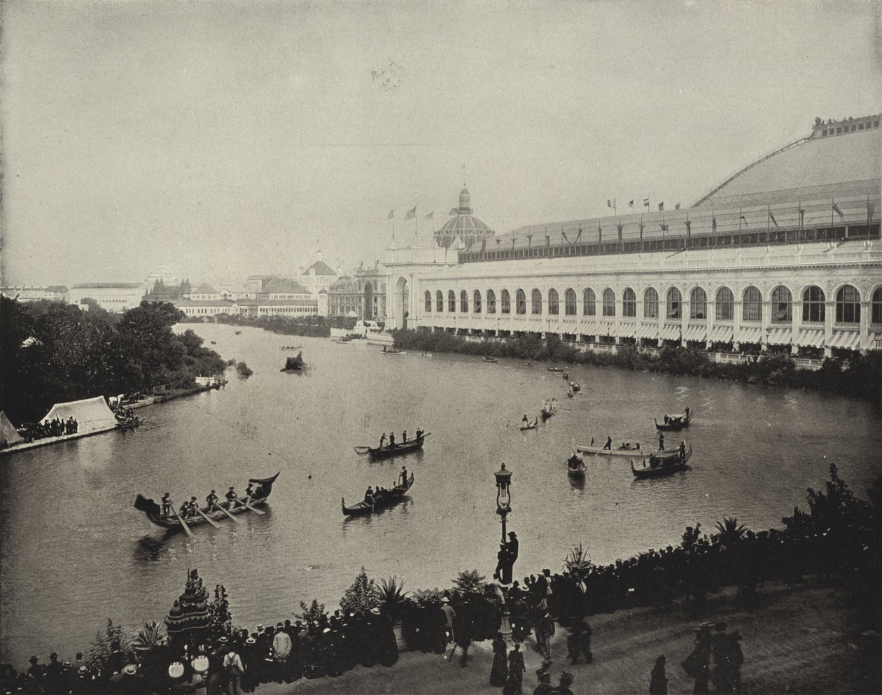 The Boat Parade on Transportation Day by American Photographer