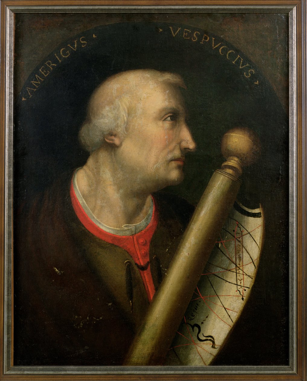 Amerigo Vespucci by American School