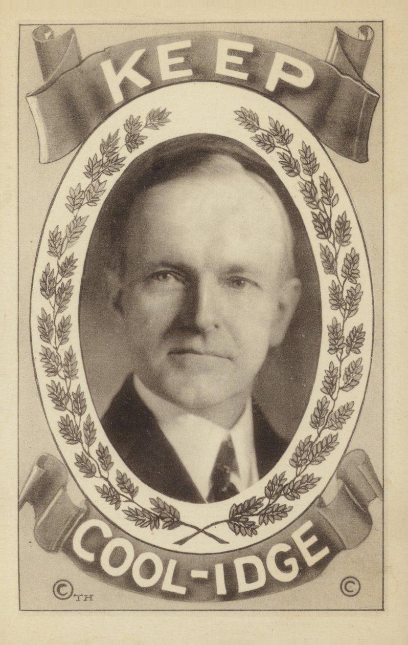 Calvin Coolidge by American School