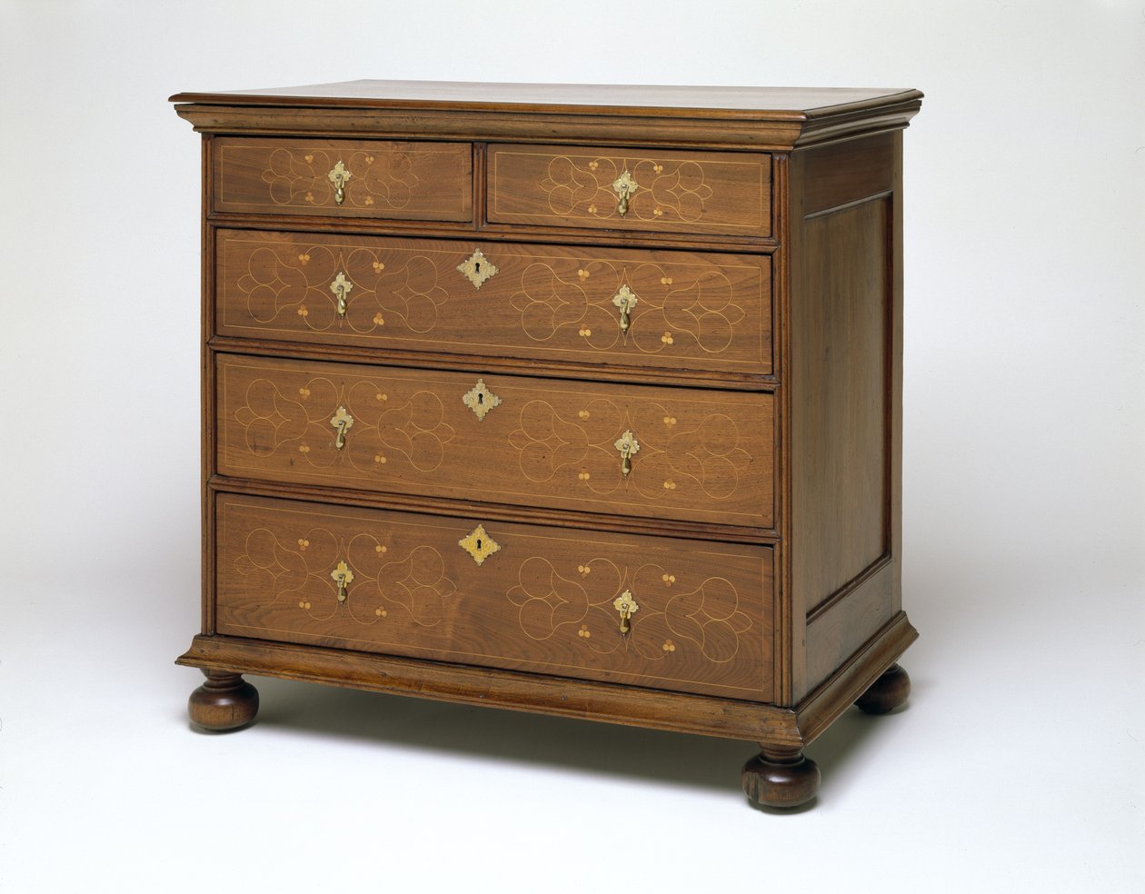 Chest of drawers by American School