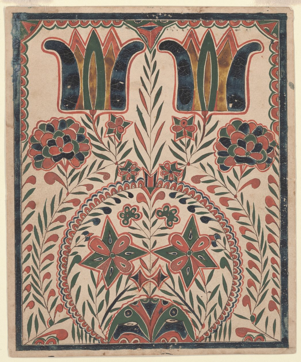Fraktur Painting by American School