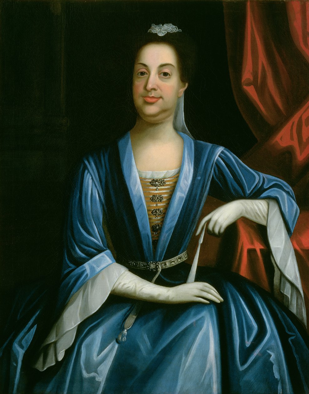 Portrait of an Unidentified Woman by American School