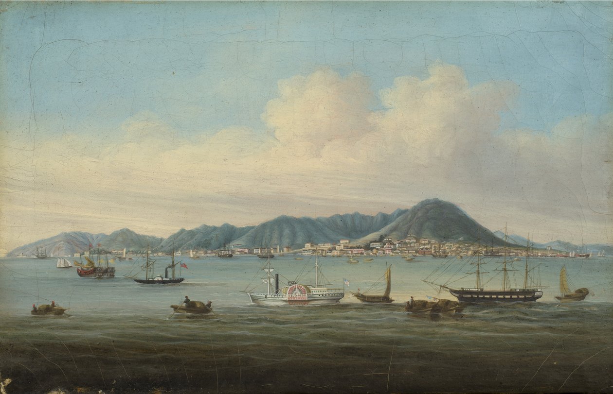 View of Hong Kong by American School