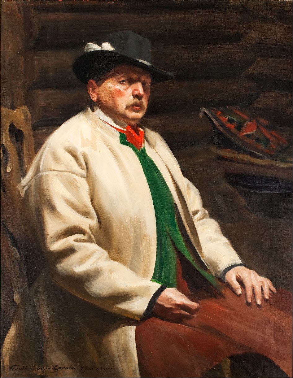 Self-Portrait by Anders Leonard Zorn