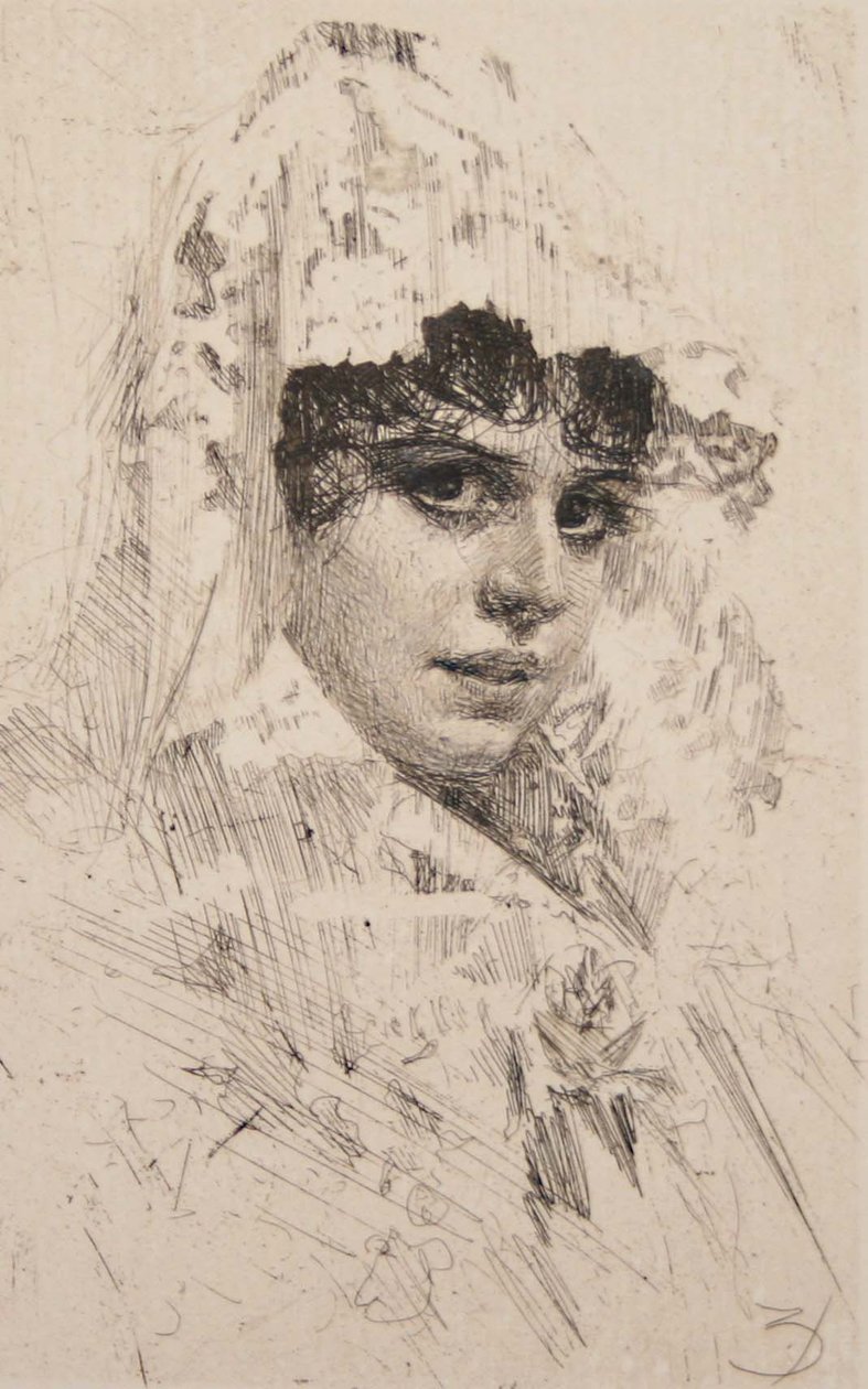 Spanish Woman by Anders Leonard Zorn