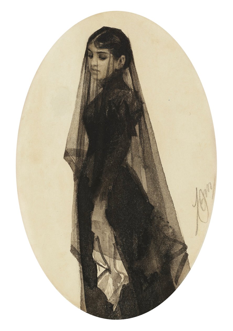 The Widow by Anders Leonard Zorn