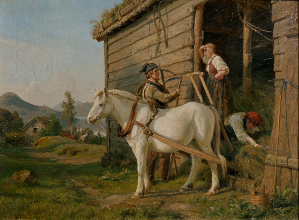 Carrying Hay by Anders Askevold