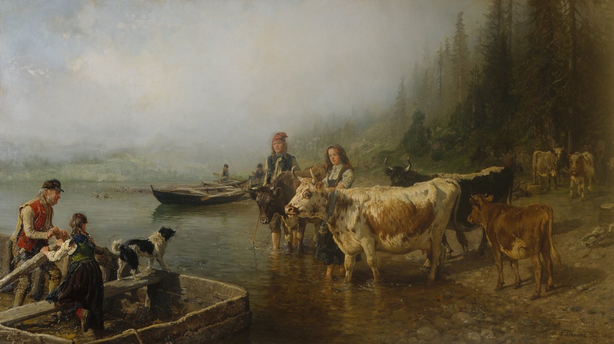 Ferry Place, by the Lake by Anders Askevold