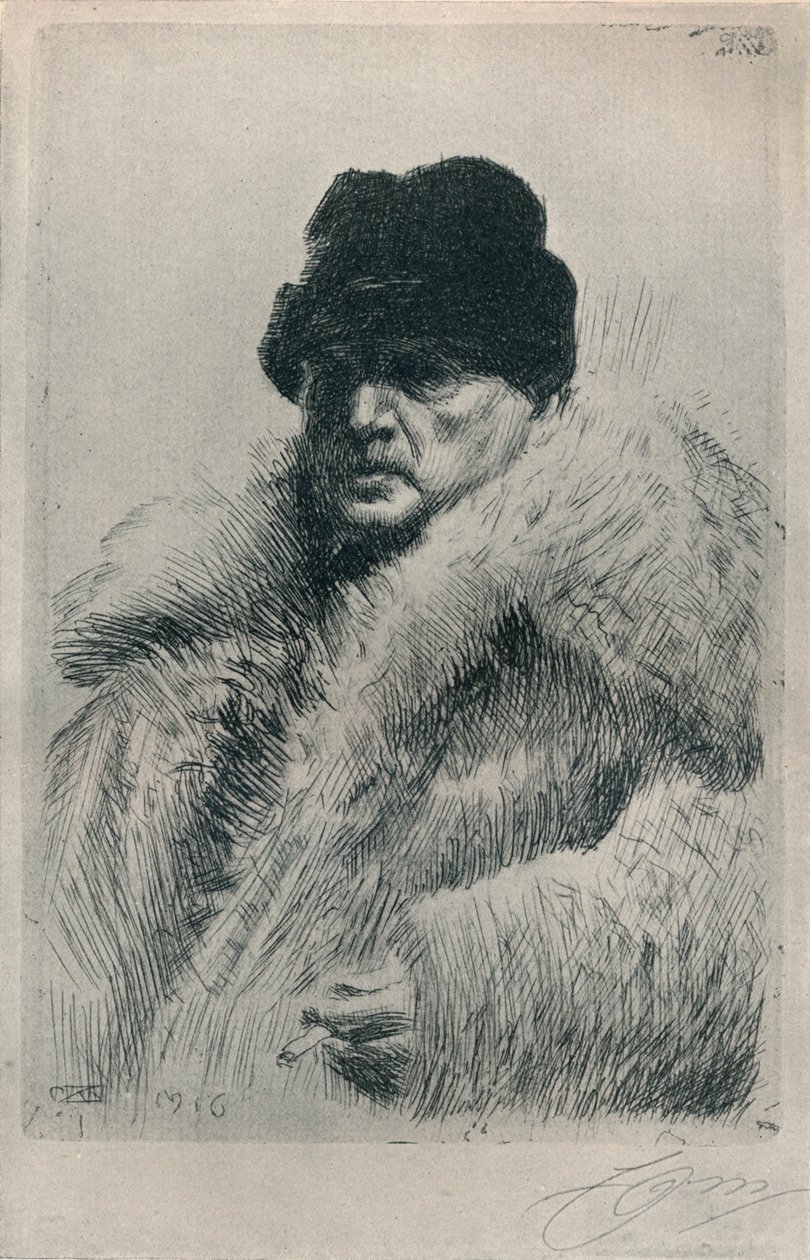 Self-Portrait by Anders Leonard Zorn