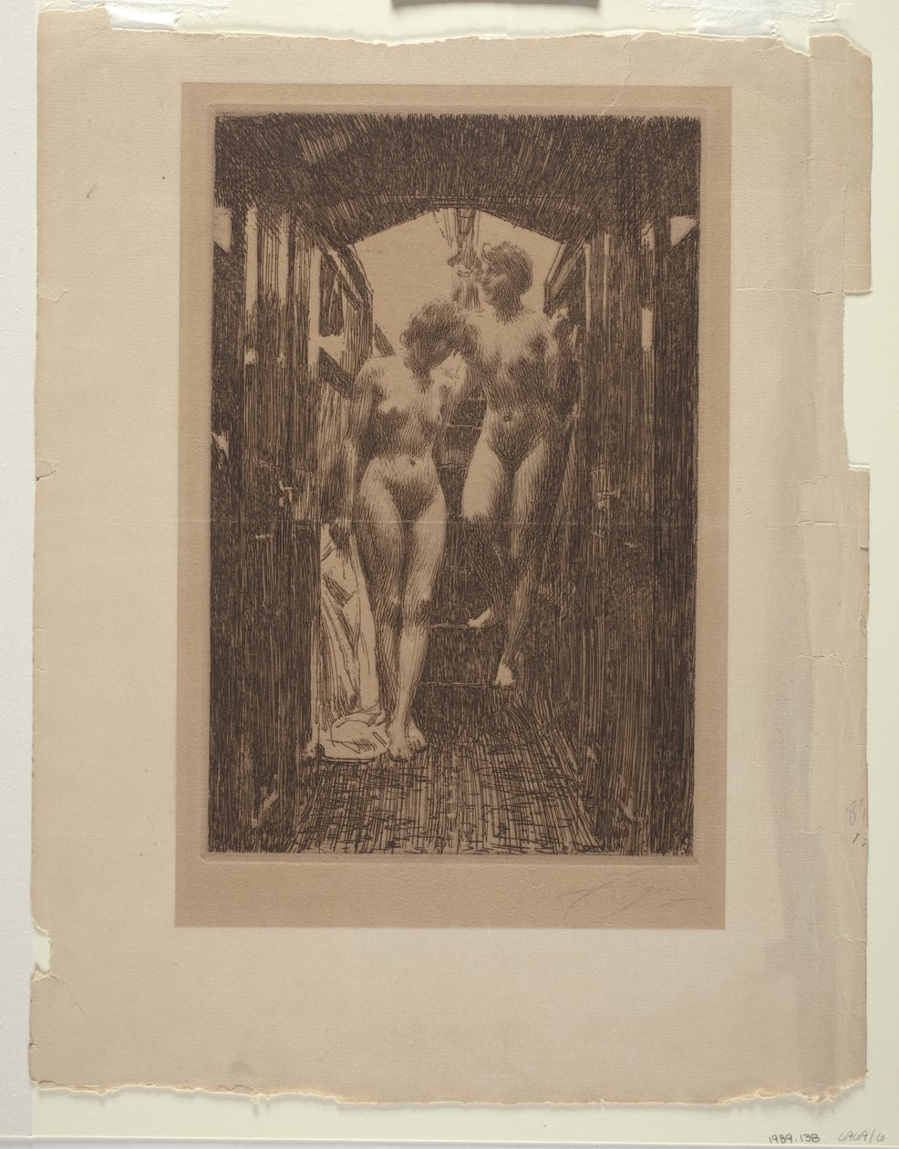 The Cubicle by Anders Leonard Zorn