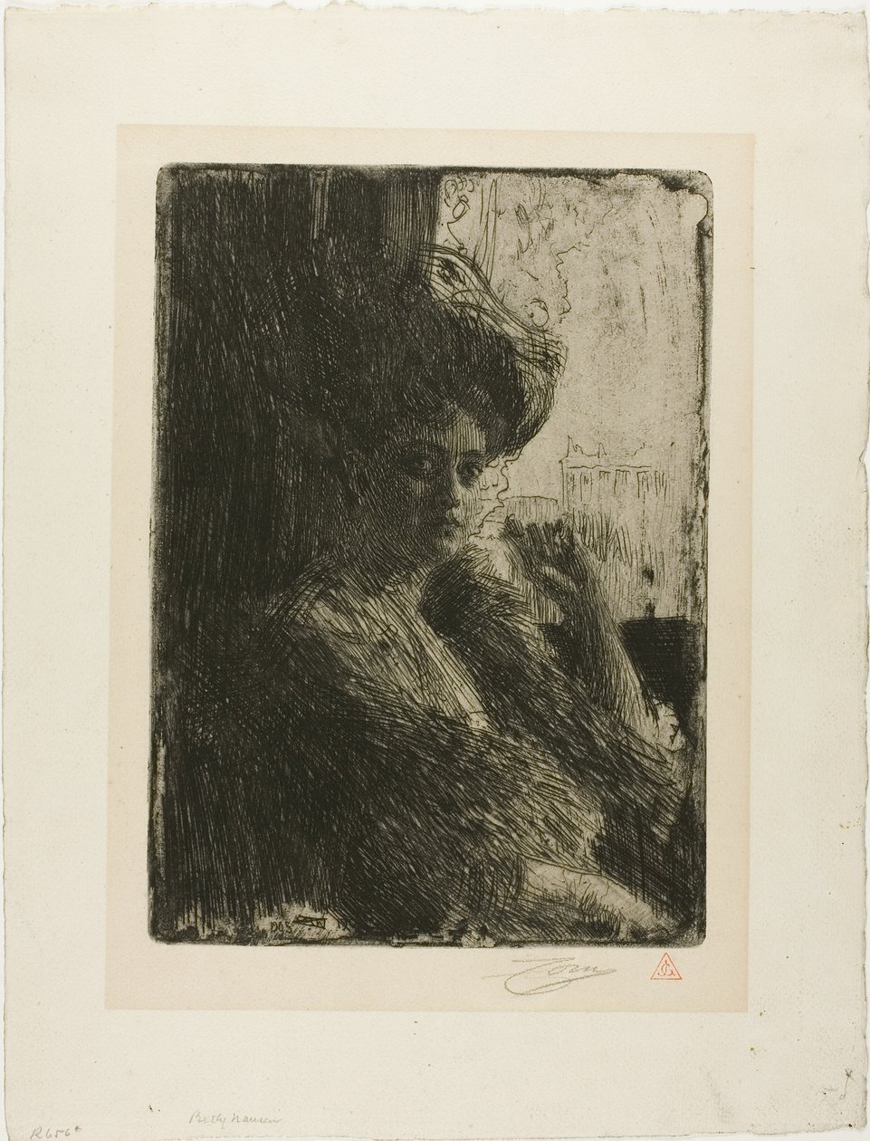 Betty Nansen by Anders Leonard Zorn