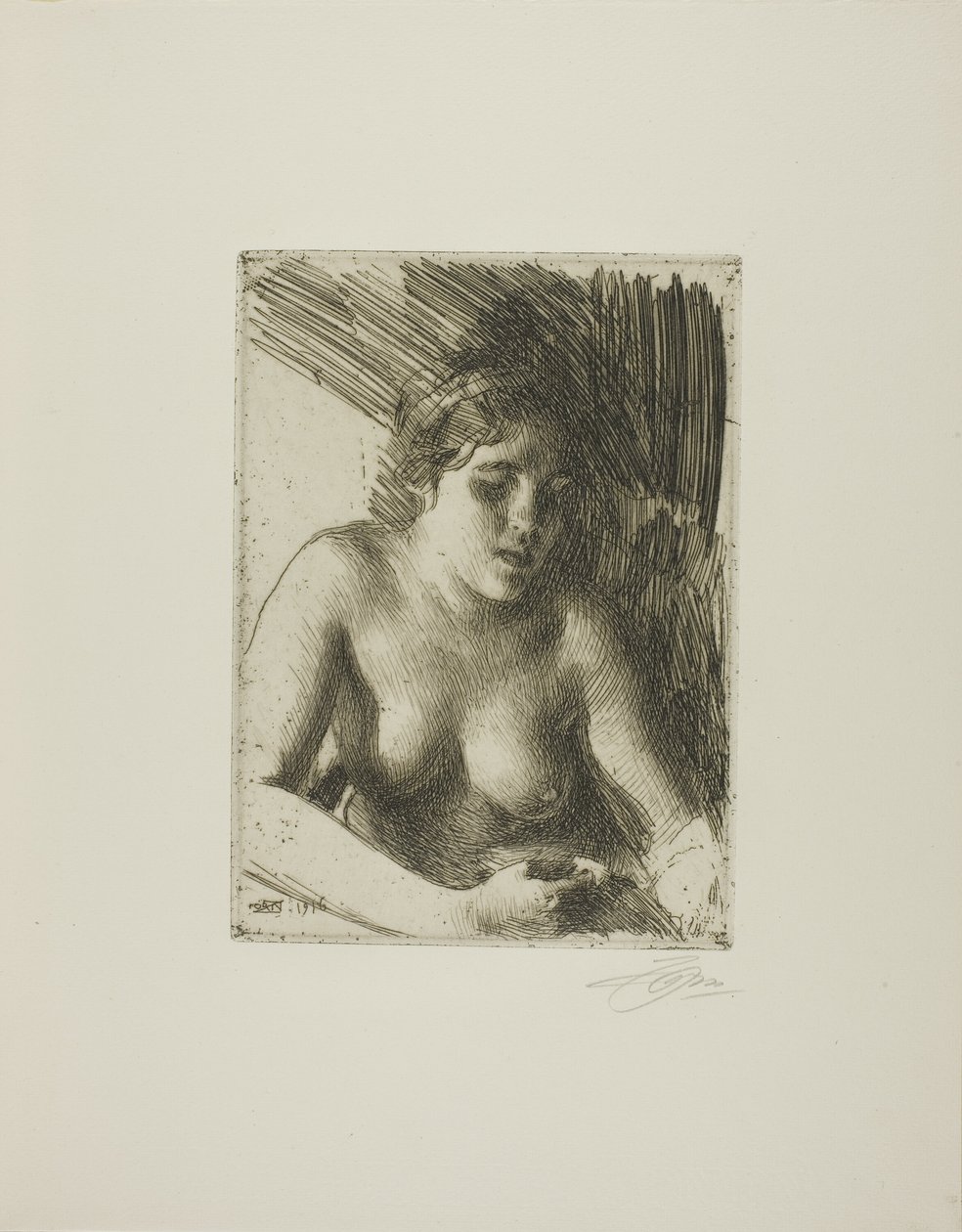 Bust by Anders Leonard Zorn
