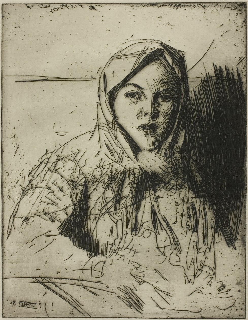 Emma, Girl from Mora by Anders Leonard Zorn