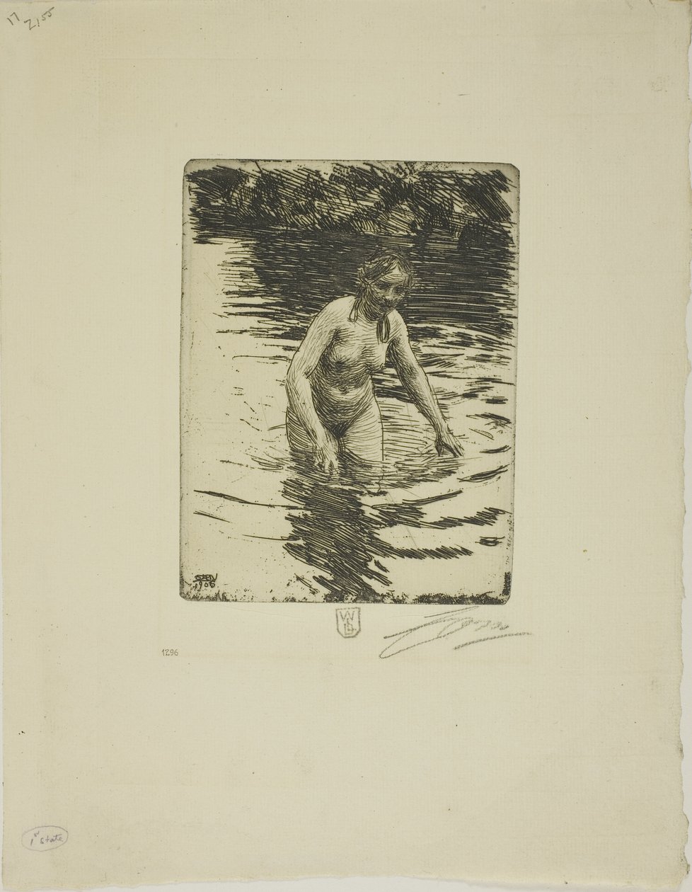 Hemulå II by Anders Leonard Zorn