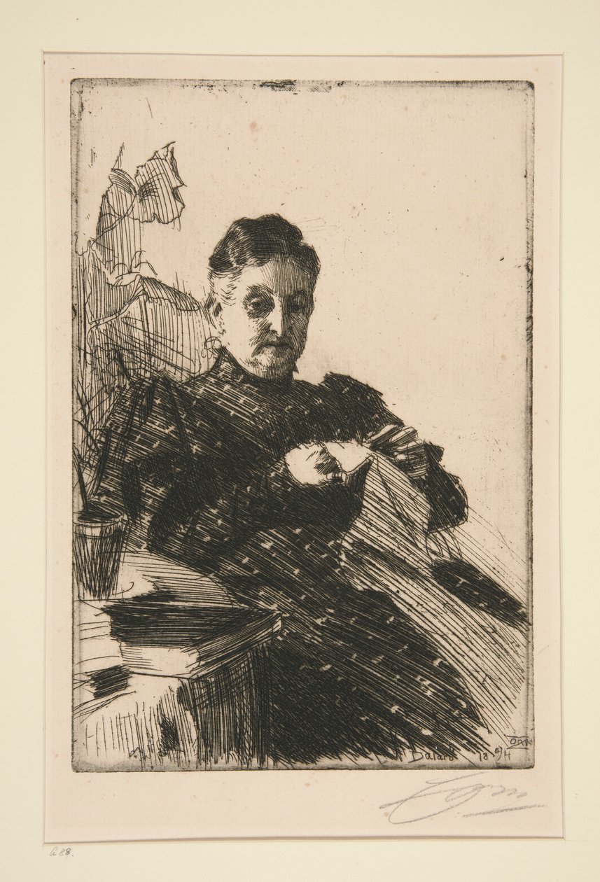 Mme Lamm II by Anders Leonard Zorn