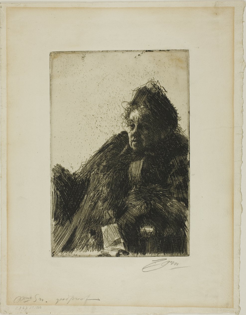 Mme Simon II by Anders Leonard Zorn