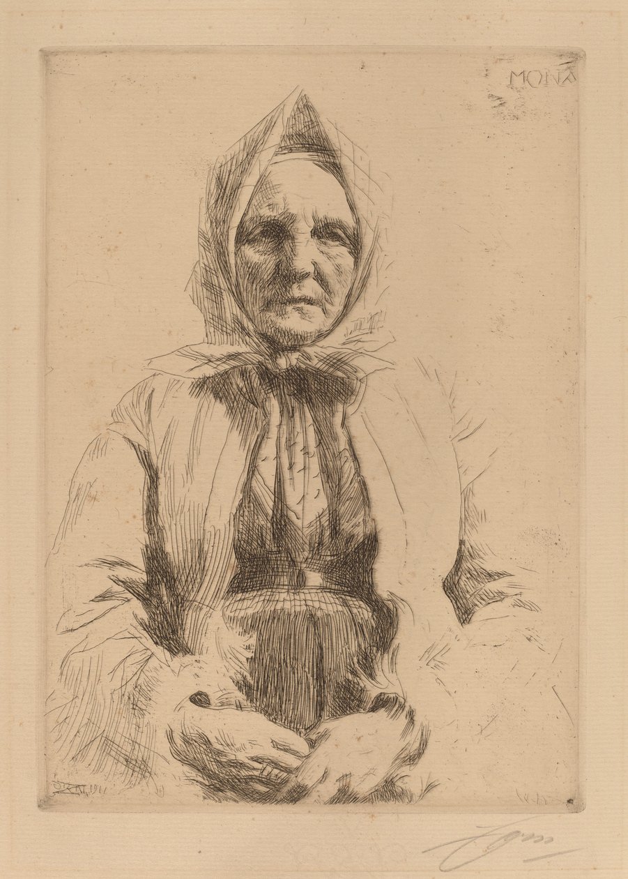 Mona by Anders Leonard Zorn
