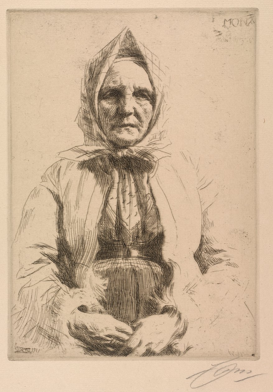 Mona by Anders Leonard Zorn