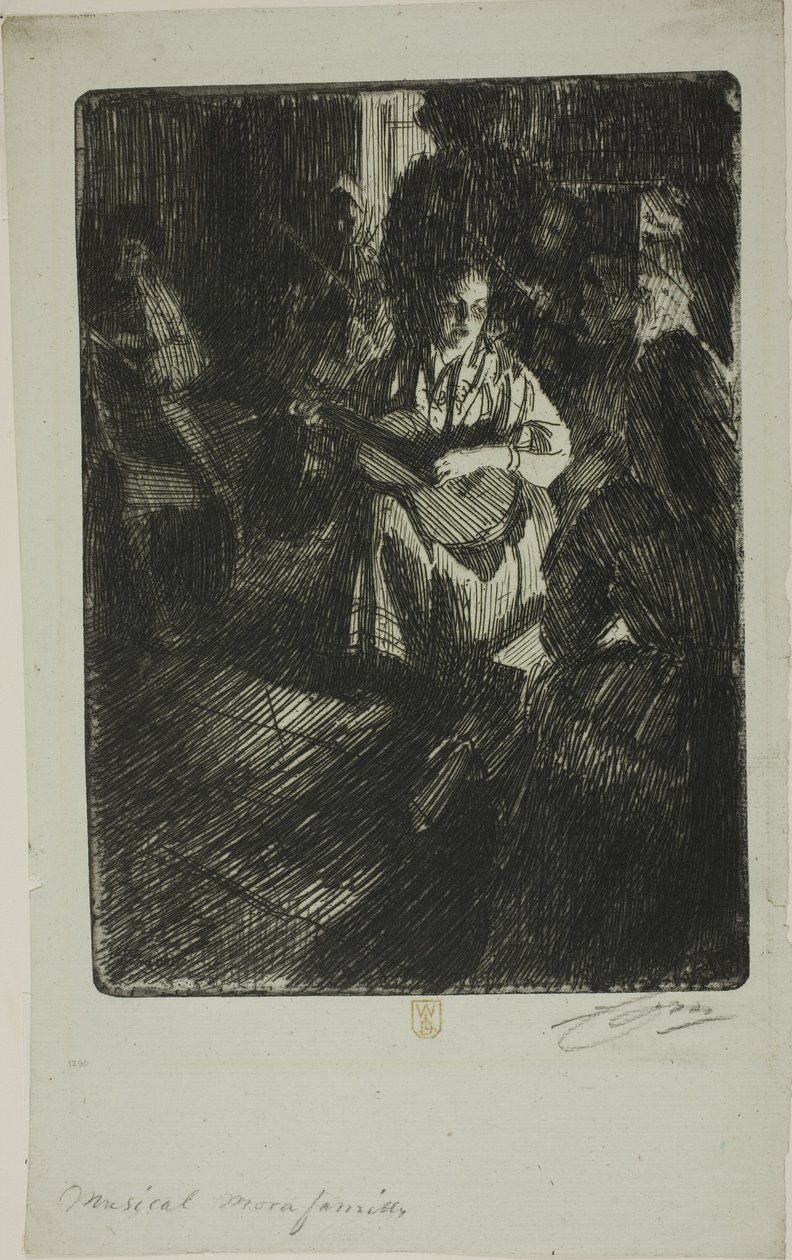 Family Music by Anders Leonard Zorn