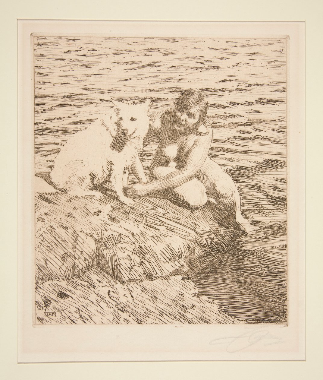 Sappho by Anders Leonard Zorn