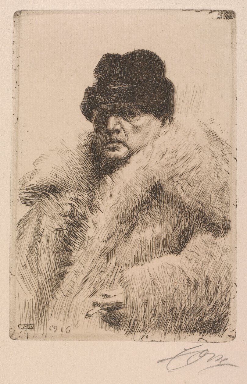 Self-Portrait by Anders Leonard Zorn