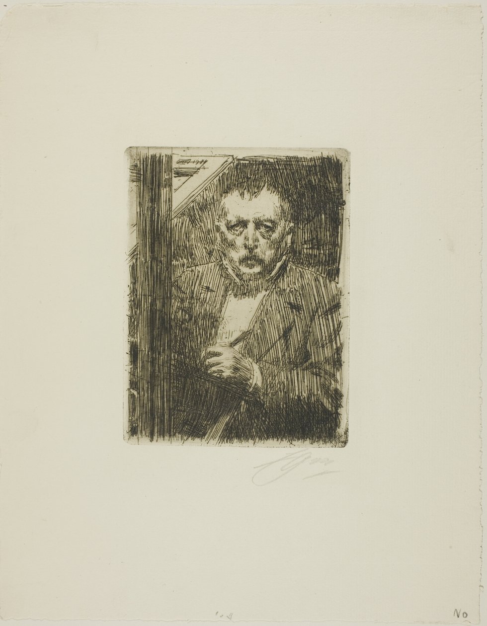 Self-Portrait by Anders Leonard Zorn
