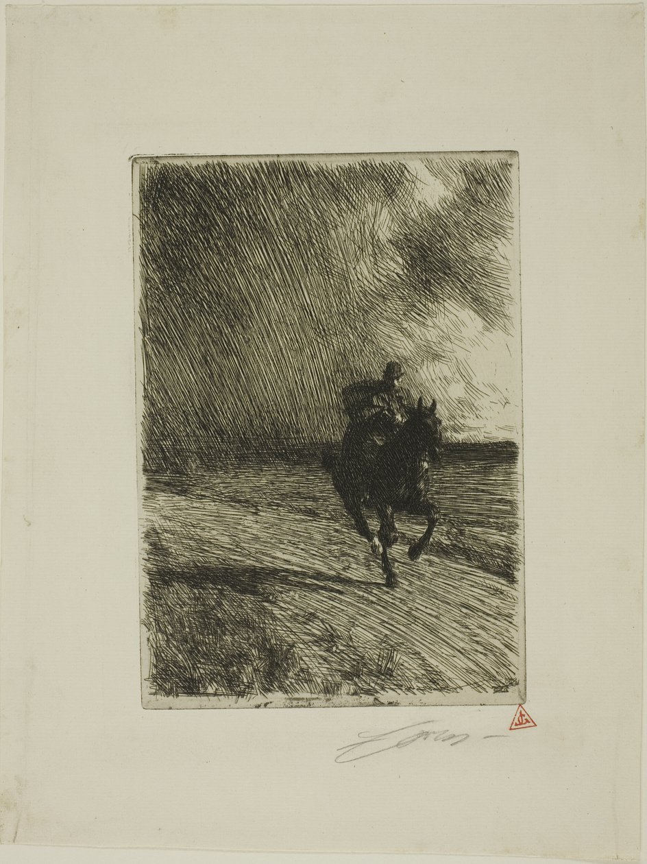 Storm by Anders Leonard Zorn