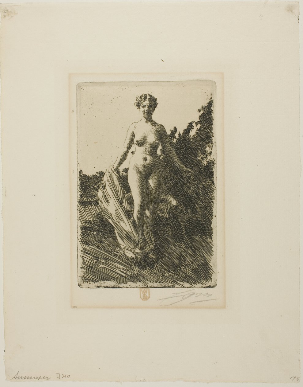 Summer by Anders Leonard Zorn