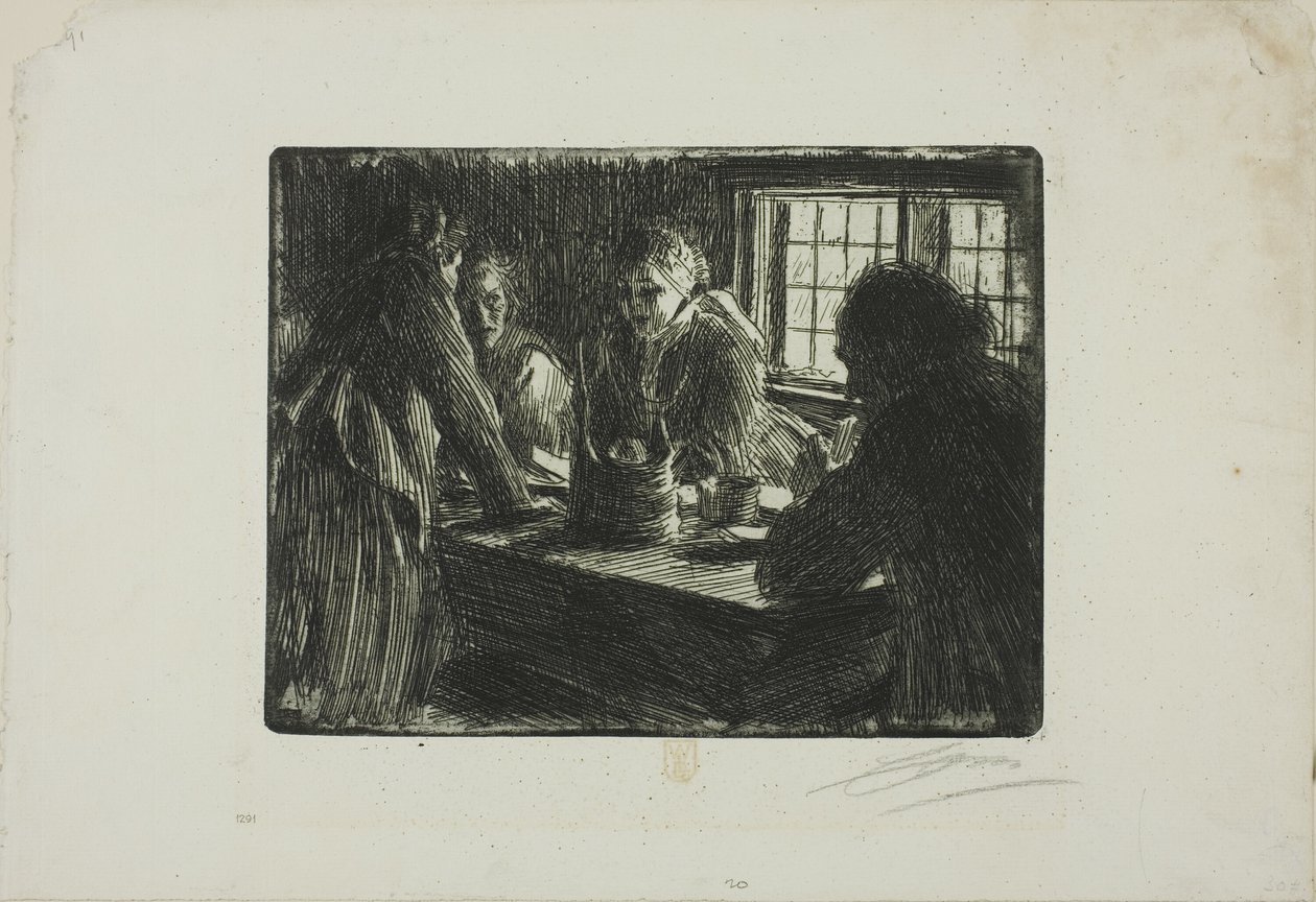 The Bridesmaid by Anders Zorn