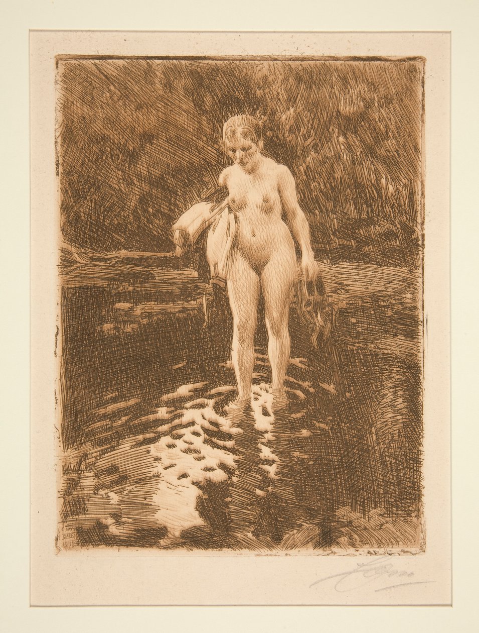 The Ford by Anders Leonard Zorn