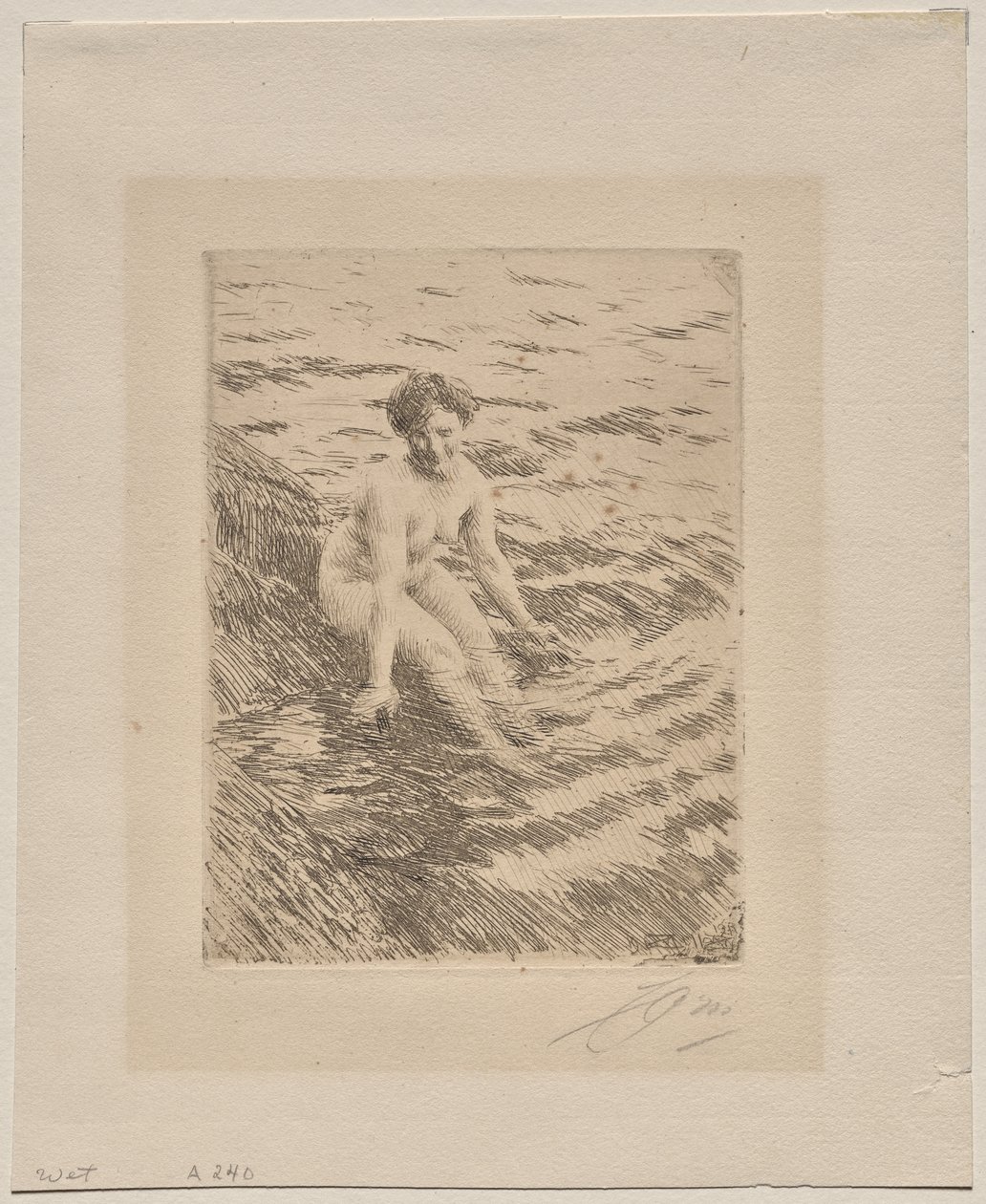 Wet by Anders Leonard Zorn