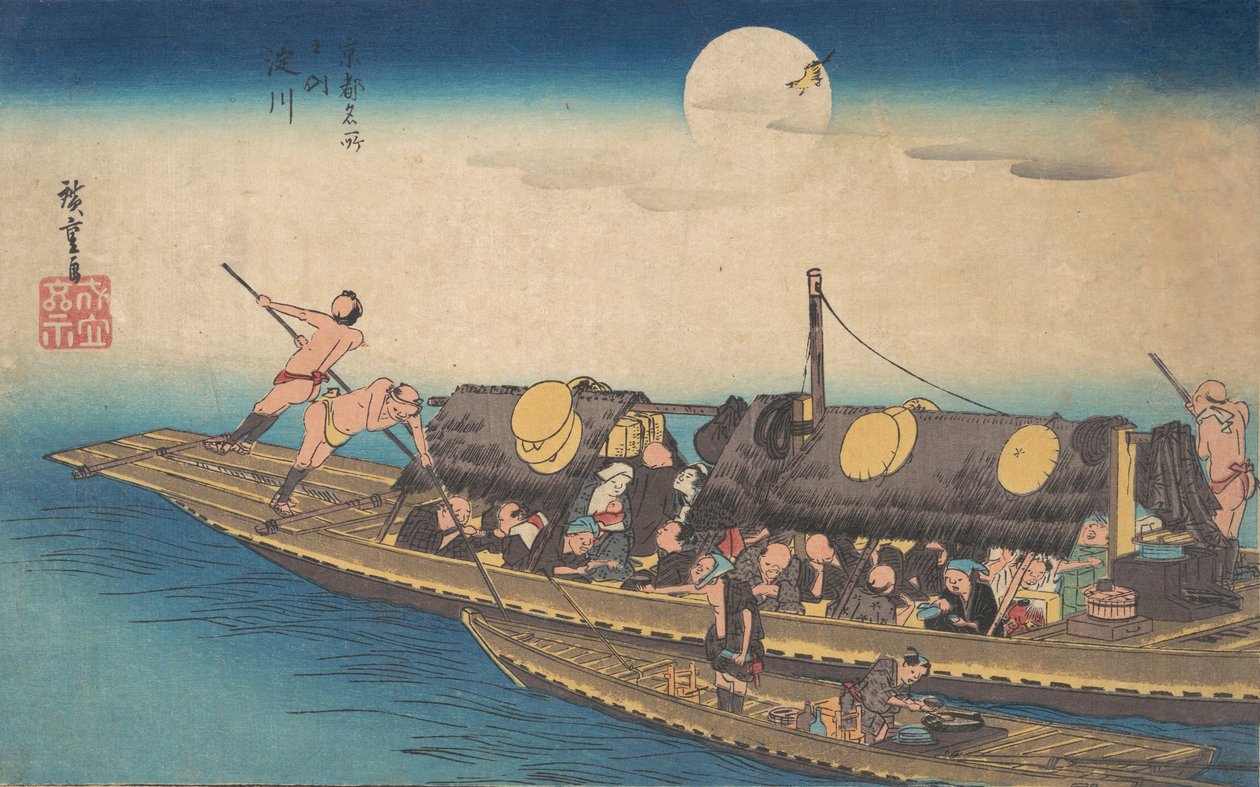 Yodogawa by Ando Hiroshige