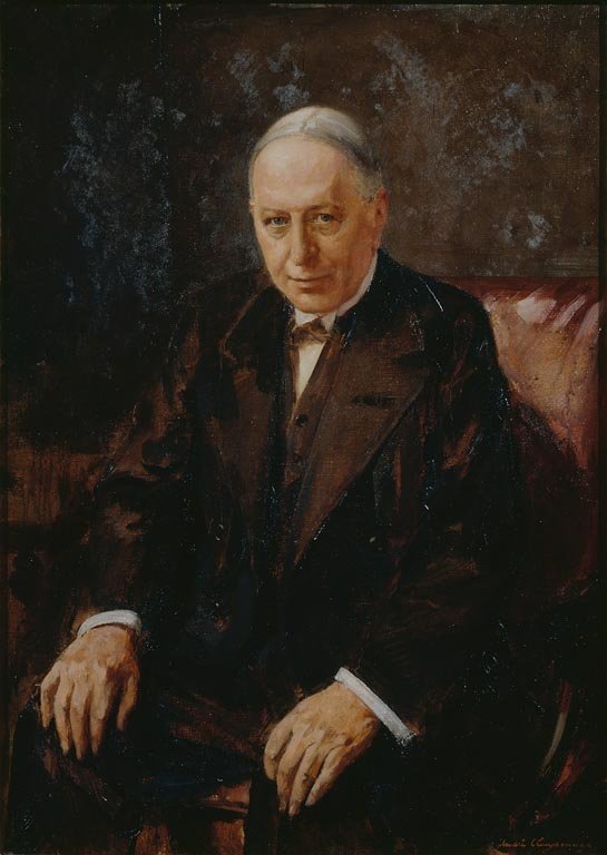 Portrait of Robert Chalmers, 1st Baron Chalmers 1858-1938 by Andre Cluysenaar