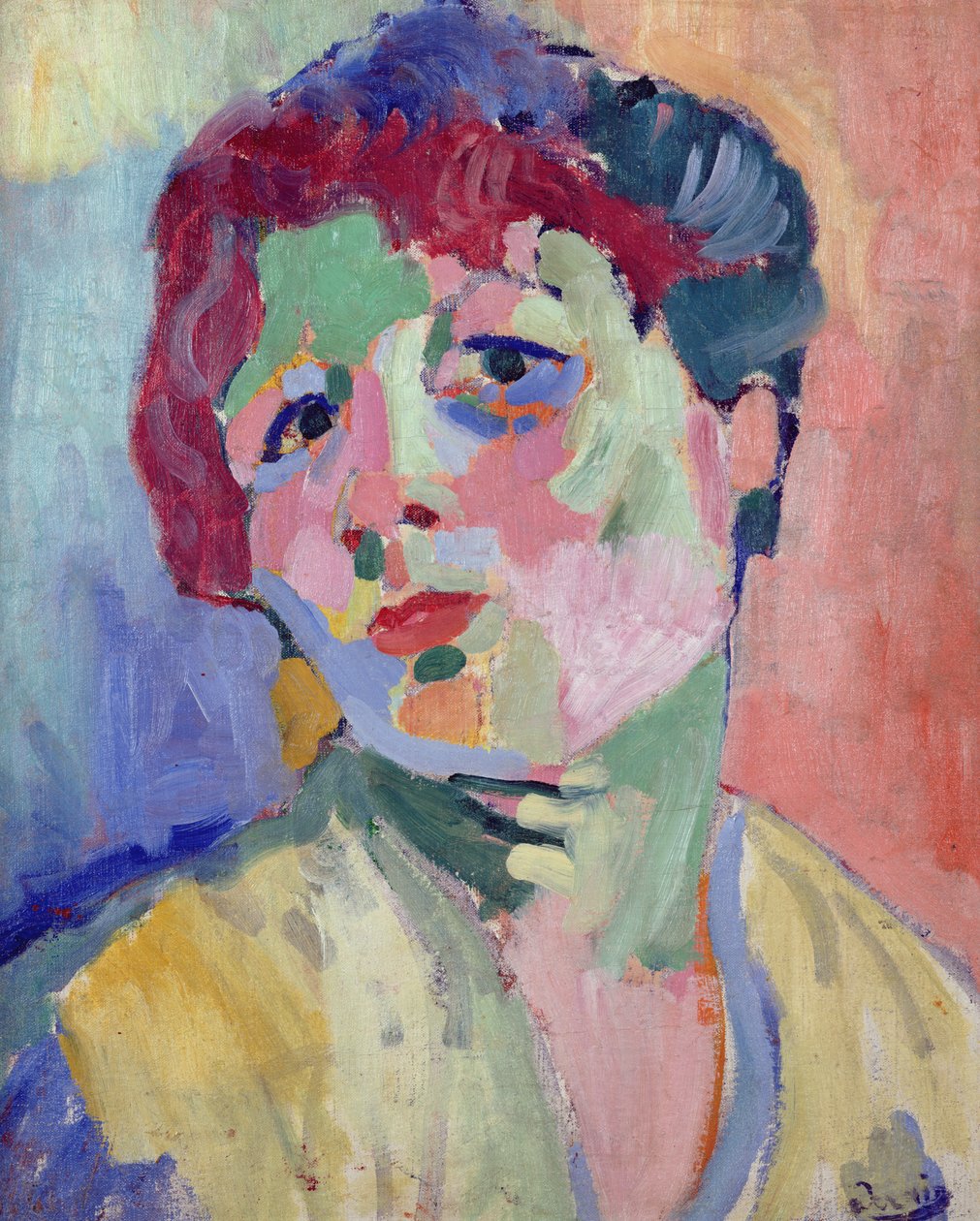 Head of a Woman by Andre Derain