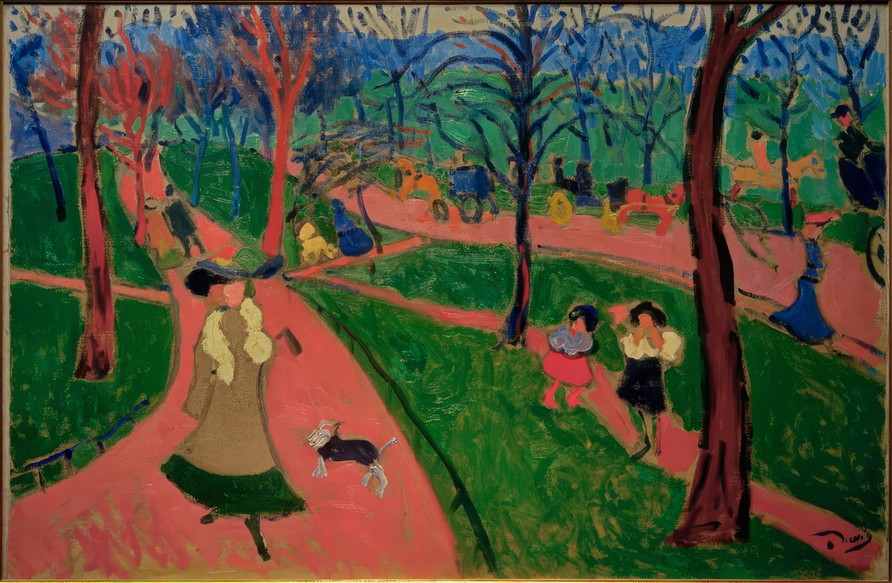 Hyde Park by Andre Derain