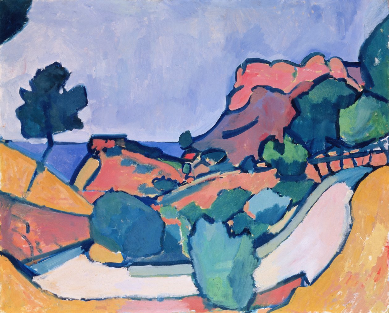 Mountain Road by Andre Derain